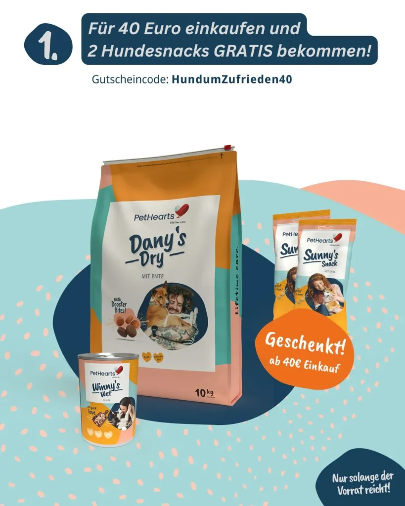 Gutschein PetHearts ab 40 Euro